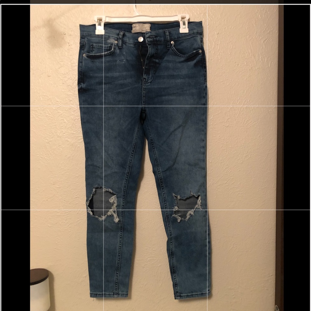 Free people busted denim
